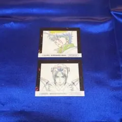 映画 銀魂 吉原大炎上 入場者特典ステッカー 銀時 月詠 2種セット