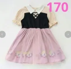 Baby Rosy Luce チェリー柄レイヤードワンピース 100cm - メルカリ