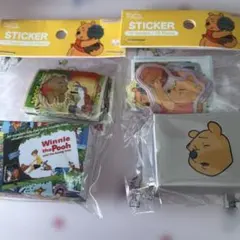 プーさん　フレークシールセット