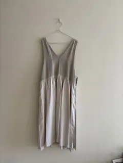 エプロンドレス ロングワンピース