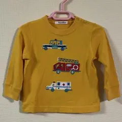 ファミリア　ロンT 長袖　Tシャツ　90サイズ 車