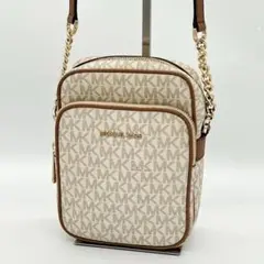 【美品】MICHAEL KORS サコッシュ ロゴグラム ショルダーバッグ
