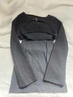 GRL グレー 長袖トップス Sサイズ