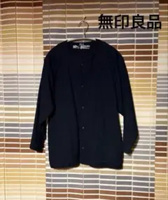 無印良品　メンズコットンジャケット　 　　　　　XXS-XS 濃紺
