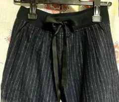 ★冬物★値下げ★ピンストライプお洒落ボトムス大人カジュアルコーデ