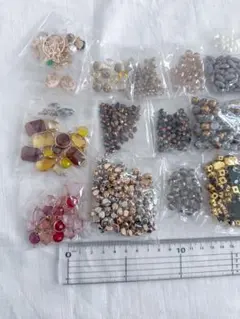 ビーズセット 多色 複数パック　まとめ売り