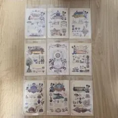 ディズニーシー 25周年 ポストカードセット テーマポート コンプリート