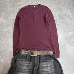 archive UNIQLO thermal henry neck