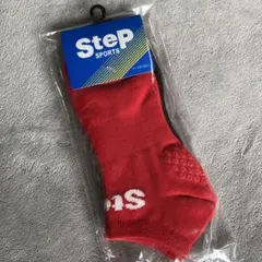 新品 STEP SPORTS ソックス M25-27cm 赤・黒2足セットのサムネイル