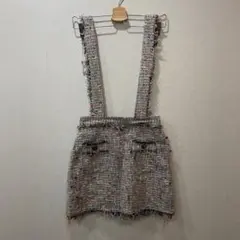 ZARA ツイード ミニスカート