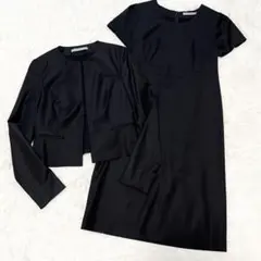 美品✨theory luxe Executive ワンピース セットアップ 黒