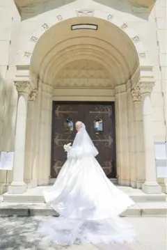 【ウェディング雑貨】ベール＆グローブ