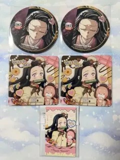 鬼滅の刃 バレンタイン&ホワイトデー2026 チョコ風カード　コースター　禰豆子