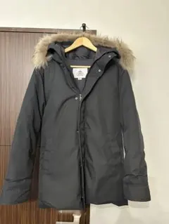 新年限定価格PYRENEX ピレネックスアヌシー　ブラック ダウンジャケット L