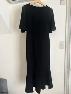 ブラック　マーメイドロングワンピース