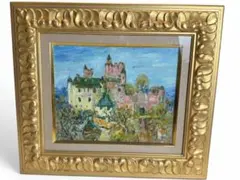 藤森悠二【パリ モンマルトル】油彩6号 パリ風景画家 フランス街中風景