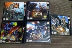 3DS モンスターハンターシリーズ 5本セット