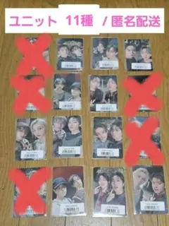 スキズ GIANT ユニットフォトカード 11枚 Stray Kids