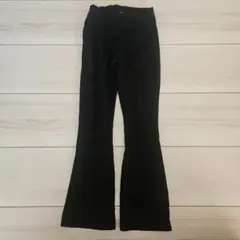 ZARA ブラック フレアパンツ 116cm