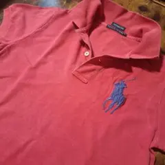 Ralph Lauren ビッグポニーピンクポロシャツ 半袖