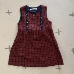 familiar ジャンバースカート 100cm