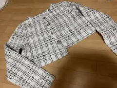 チェックジャケット