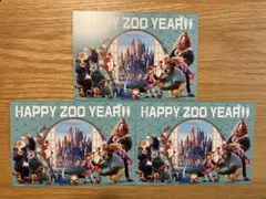HAPPY ZOO YEAR ズートピア2 ポストカード 3枚セット