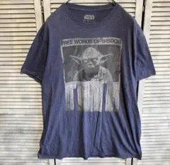 古着 スターウォーズ ヨーダ Tシャツ　STAR WARS SF 映画　ムービー