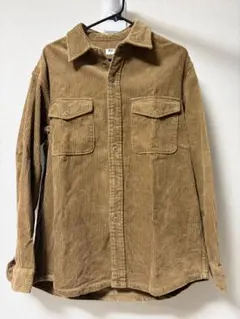 UNIQLO ユニクロ　ブラウン コーデュロイ シャツ Sサイズ アウター