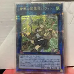遊戯王 ウィン 25th クオシク 美品 Amazon.co.jp: 遊戯王カード 蒼翠の風霊使い ウィン(25th