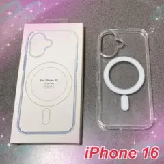 ⭐️新品 MagSafe対応 iPhone16 クリアケース マグセーフ