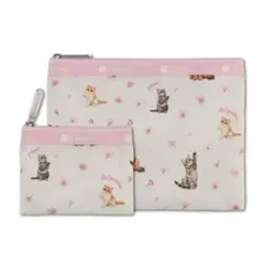 MAQUIA 2026年4月号【付録】LeSportsac 猫×桜柄ポーチセット