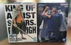 ONEPIECE シルバーズ・レイリー＆モンキー・D・ガープ フィギュア