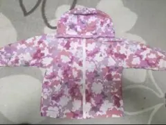 便利 babyGap 95cm ポケッタブル ウィンドブレーカー 花柄 2歳
