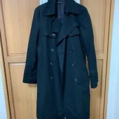 コムサ ボナジョルナータ トレンチコート 黒