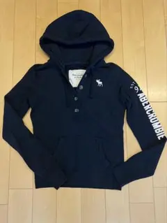期間限定値下　アバクロンビー　パーカー 紺Sプルオーバー