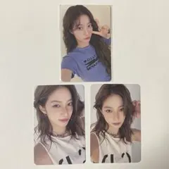 LE SSERAFIM SPAGHETTI カズハ ラキドロ・封入トレカセット①