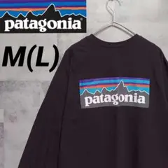 patagonia パタゴニア メンズ ロンT ブラック M(L) アウトドア