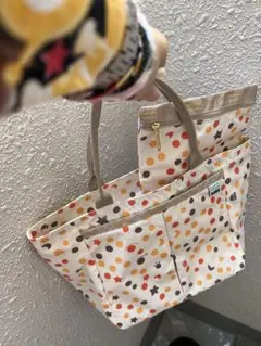 レスポ　つもりちさとバックとポーチ　コラボ