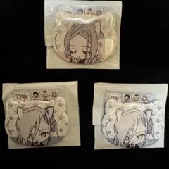 刀剣乱舞 刀猫男士 地蔵行平+古今伝授の太刀 猫缶バッジ3個セット