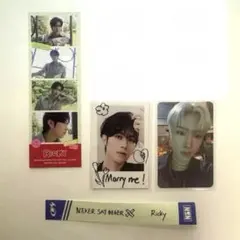 zb1 ゼベワン リッキー チェキ トレカ RE-FLOW