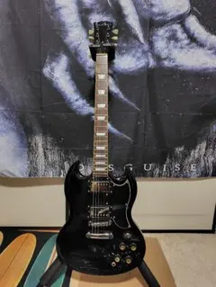 Photogenic SGスタイル エレキギター ブラック Photogenic SGスタイル エレキギター ブラック