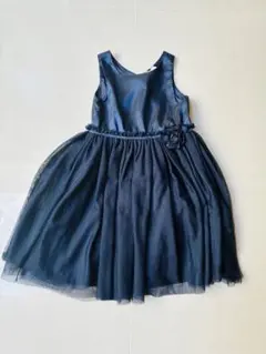 H&M⭐︎140cm⭐︎セレモニードレス　チュールワンピース　エイチアンドエム　紺