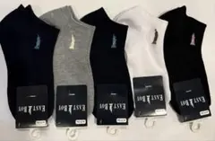 ⭐︎ 新品　イーストボーイ　靴下　5足セット　まとめ売り　スニーカーソックス