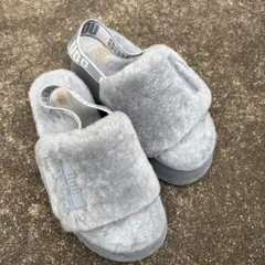 UGG アグ もこもこファーサンダル ムートンサンダル 24cm