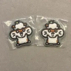 はま寿司　コロコロクリリン ワッペンシール 2個セット ちょっとちょーだい