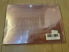 【MacBook Air用透明ハードケース】13.3インチ、ピンク