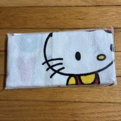 ハローキティ フェイスタオル フコク生命 ノベルティ
