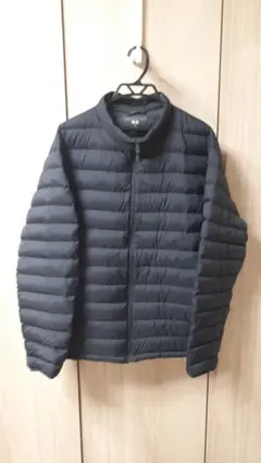 【美品】ユニクロ ウルトラライトダウンジャケット 4XL ネイビー
