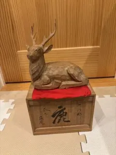 木彫 牛の彫刻 西田秀 木彫牛 井波彫刻 - メルカリ